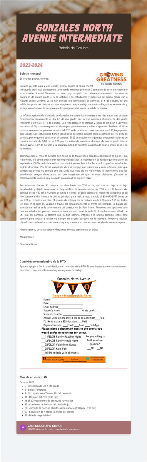 Boletin de Octubre