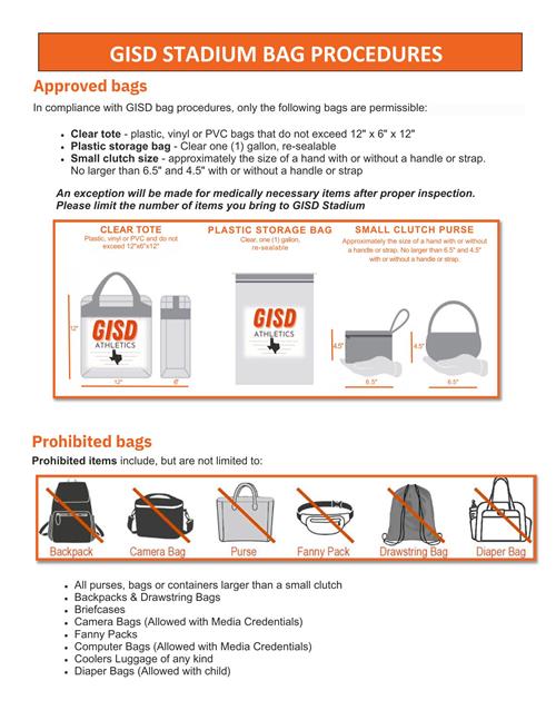 Clear Bag- English